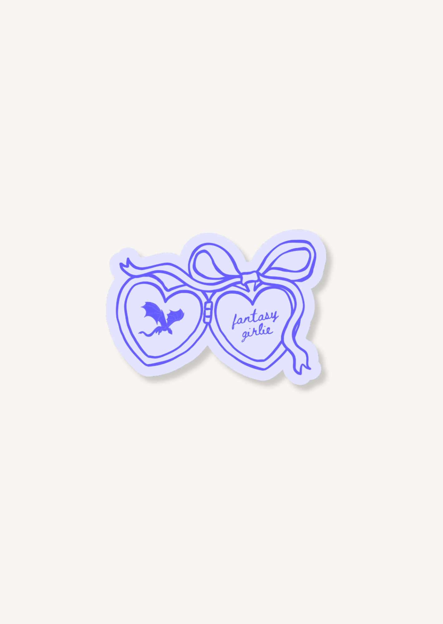 Fantasy Girlie Locket - Stickers