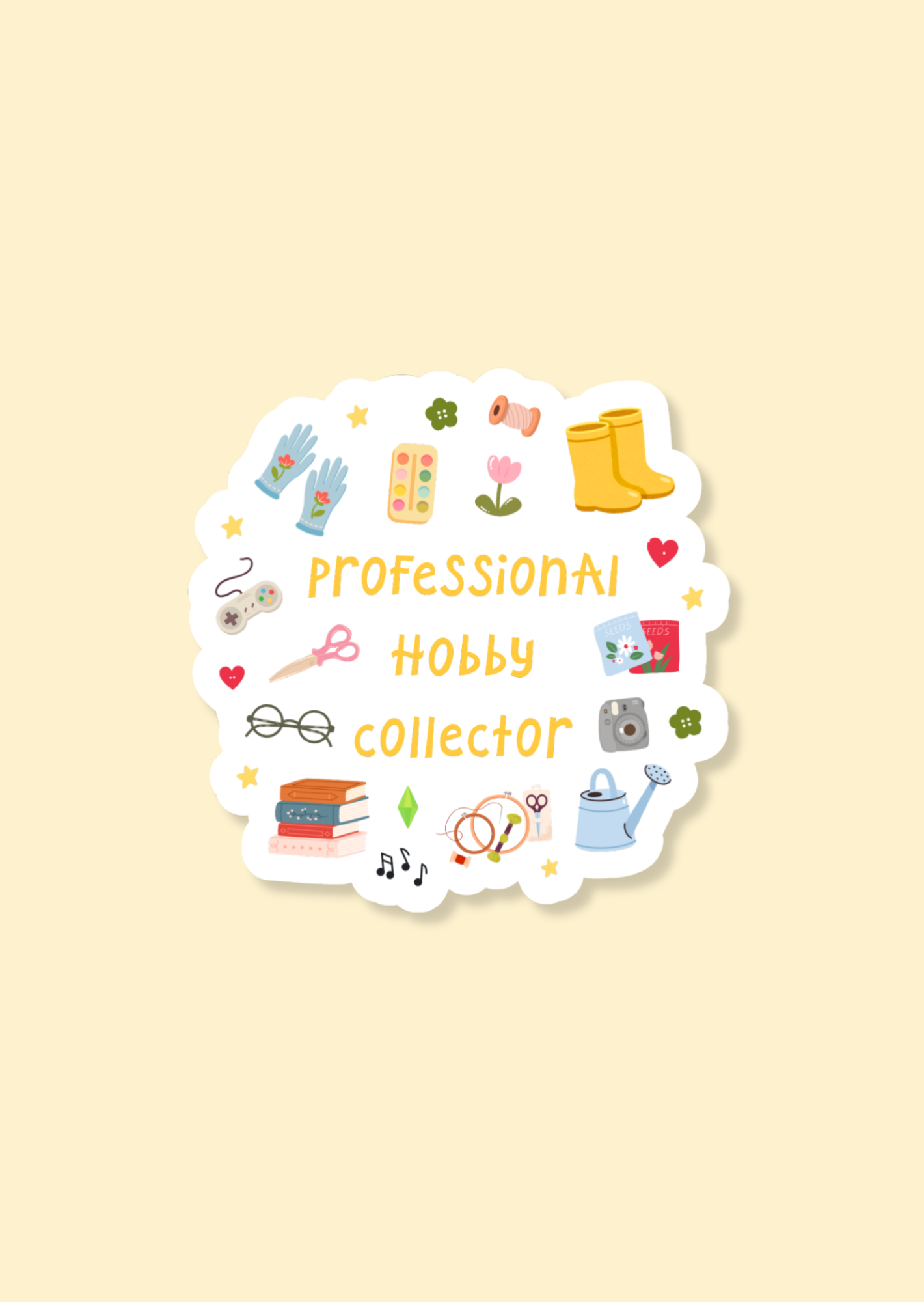 Professional Hobby Collector - Stickers