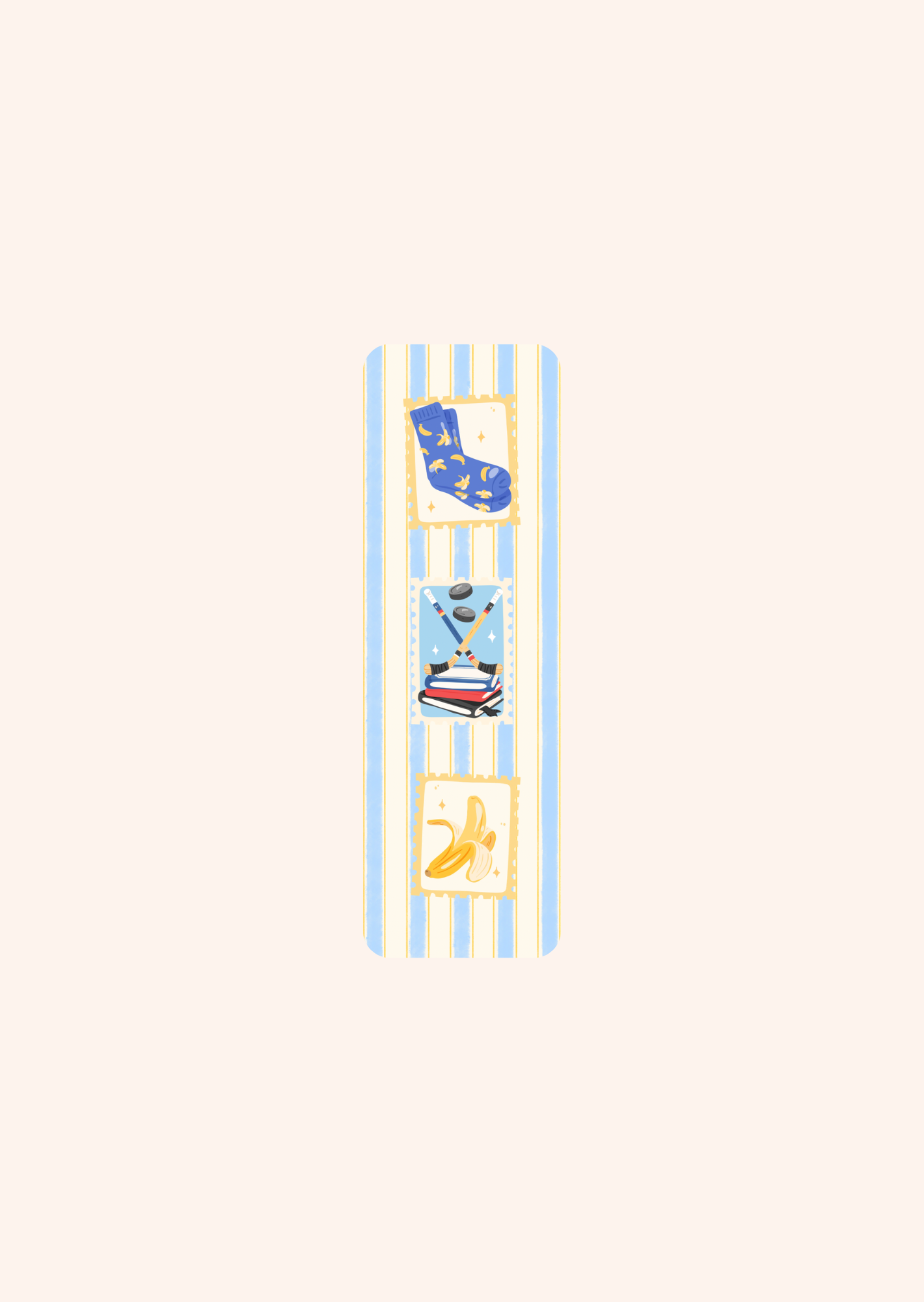 Heated Rivalry Stamps - Bookmarks