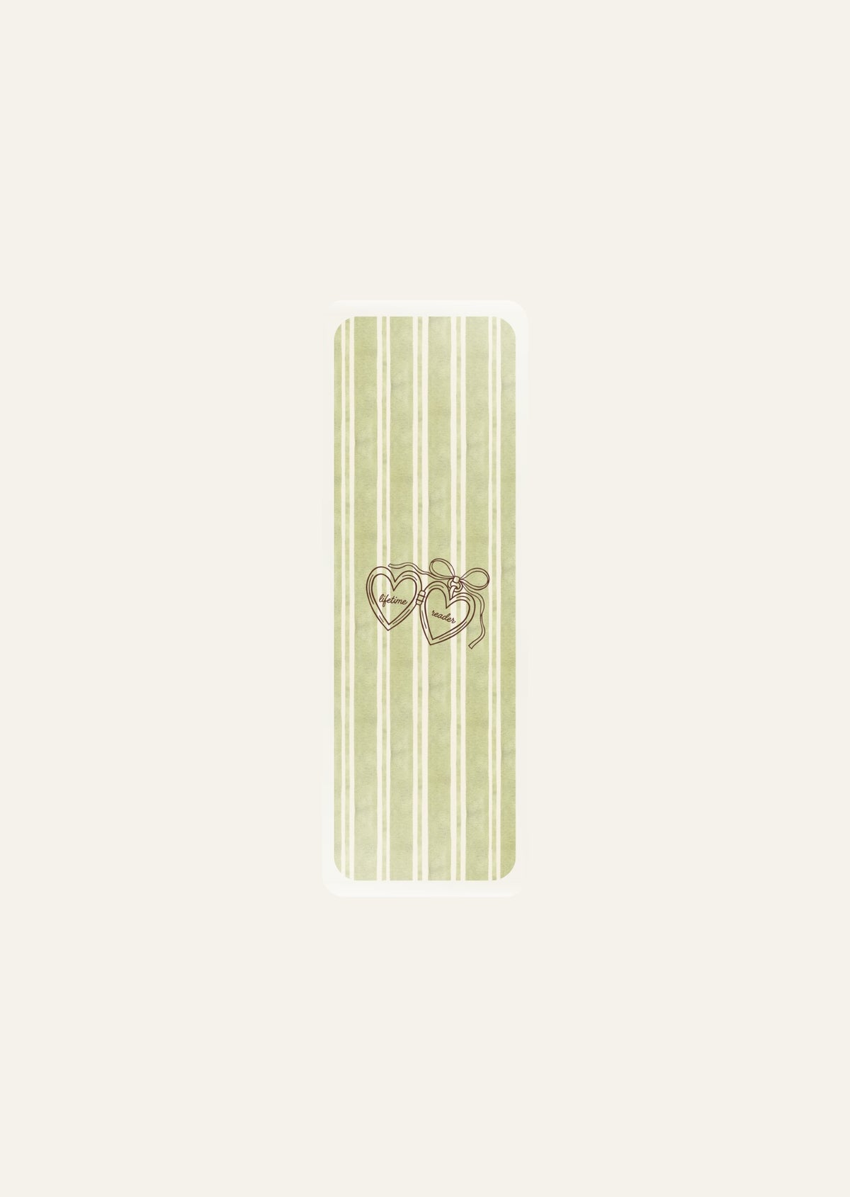 Lifetime Reader Locket - Bookmarks