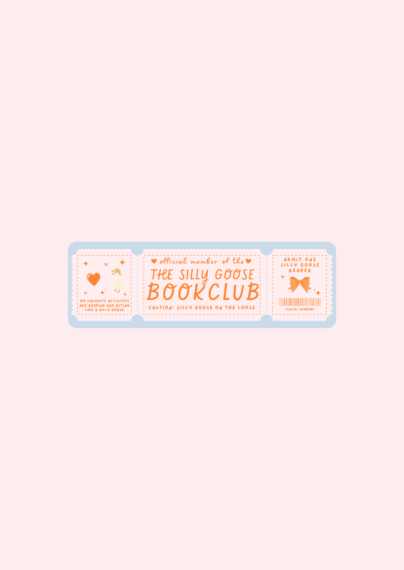 The Silly Goose Book Club - Bookmarks