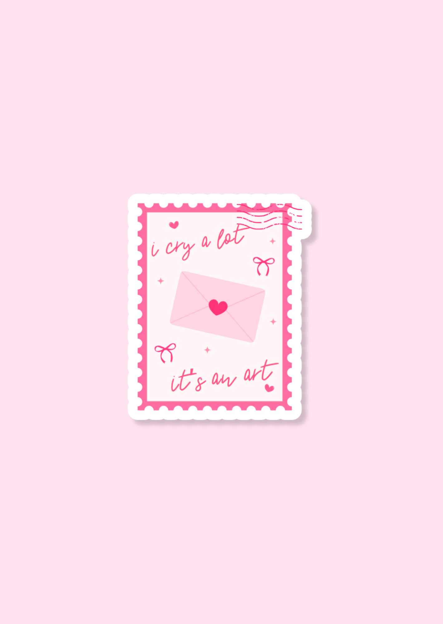 The Tortured Poets Department Stamp - Sticker