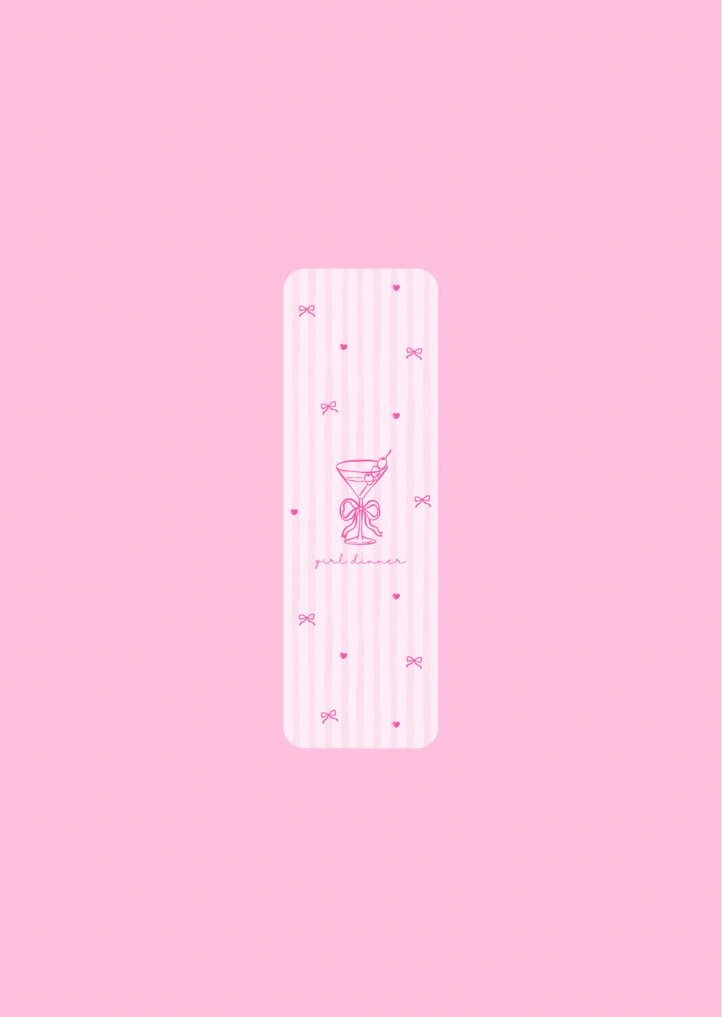 Girl Dinner - Bookmarks