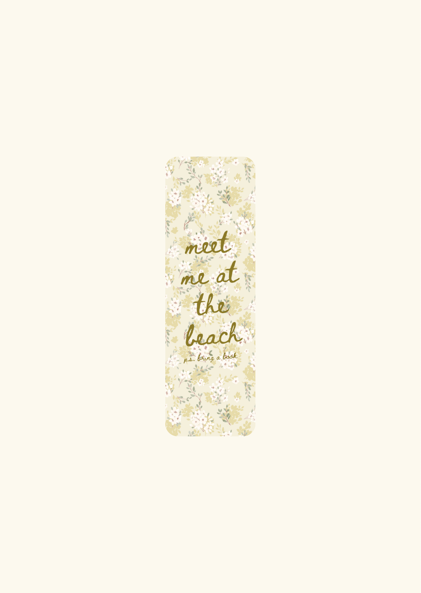 Meet Me At the Beach - Bookmarks