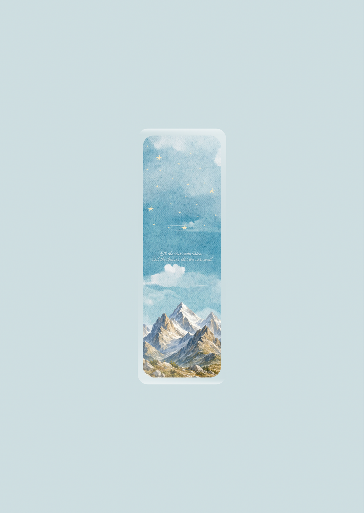 To The Stars Who Listen Quote - Bookmarks
