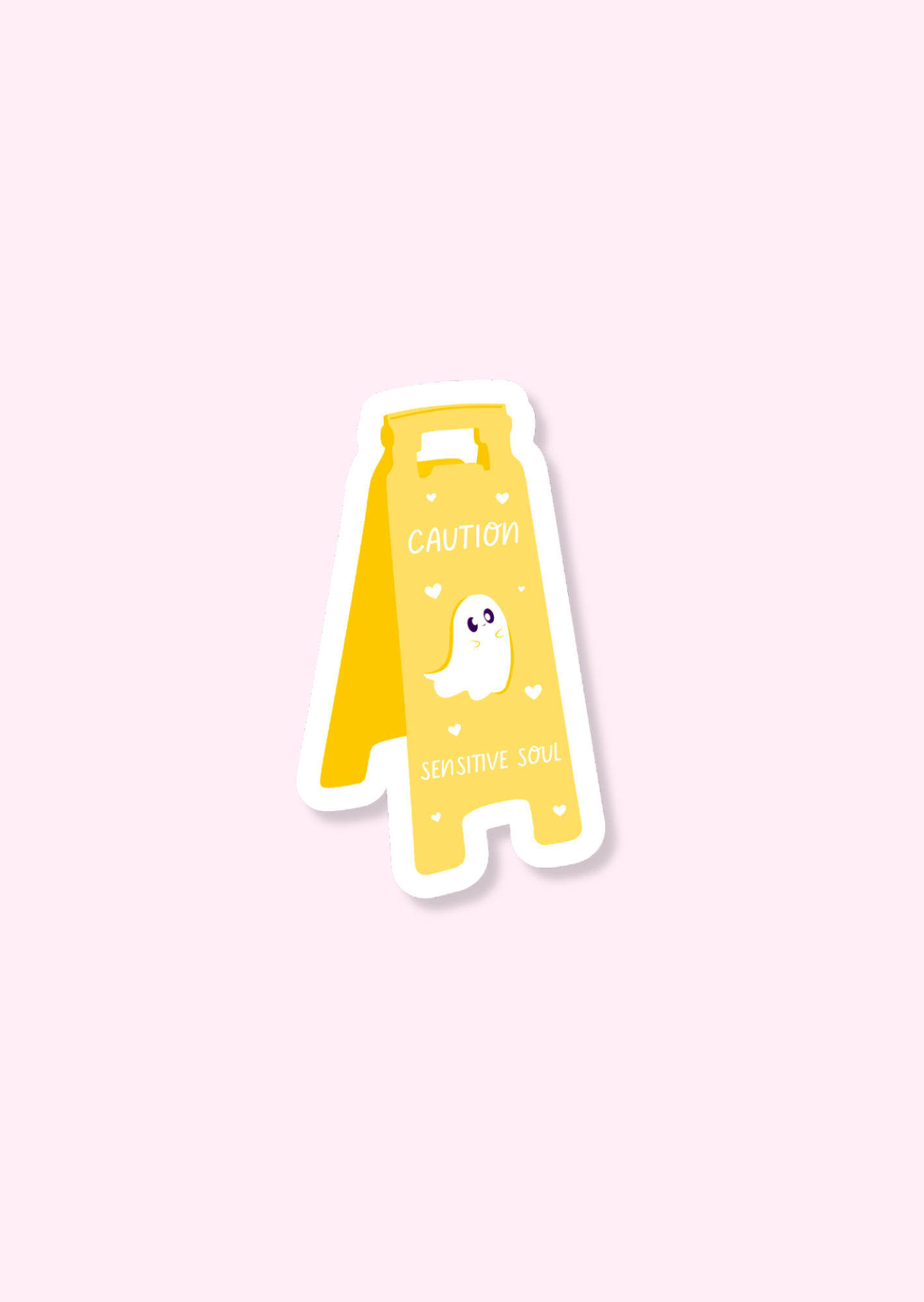 Caution Sensitive Soul - Stickers