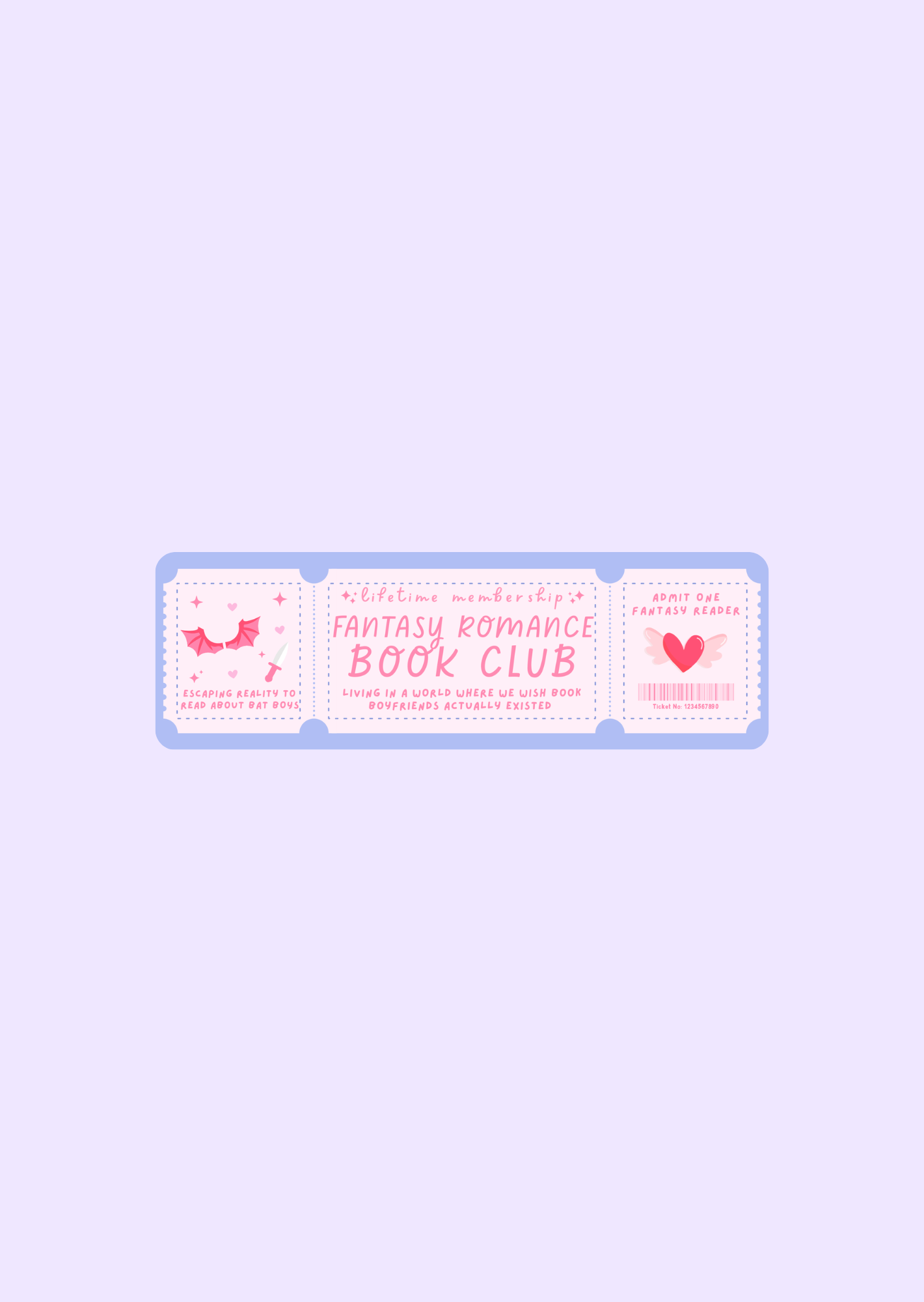 Fantasy Romance Book Club - Bookmarks