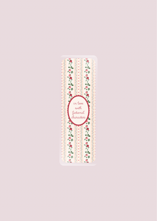 In Love With Fictional Characters - Bookmarks