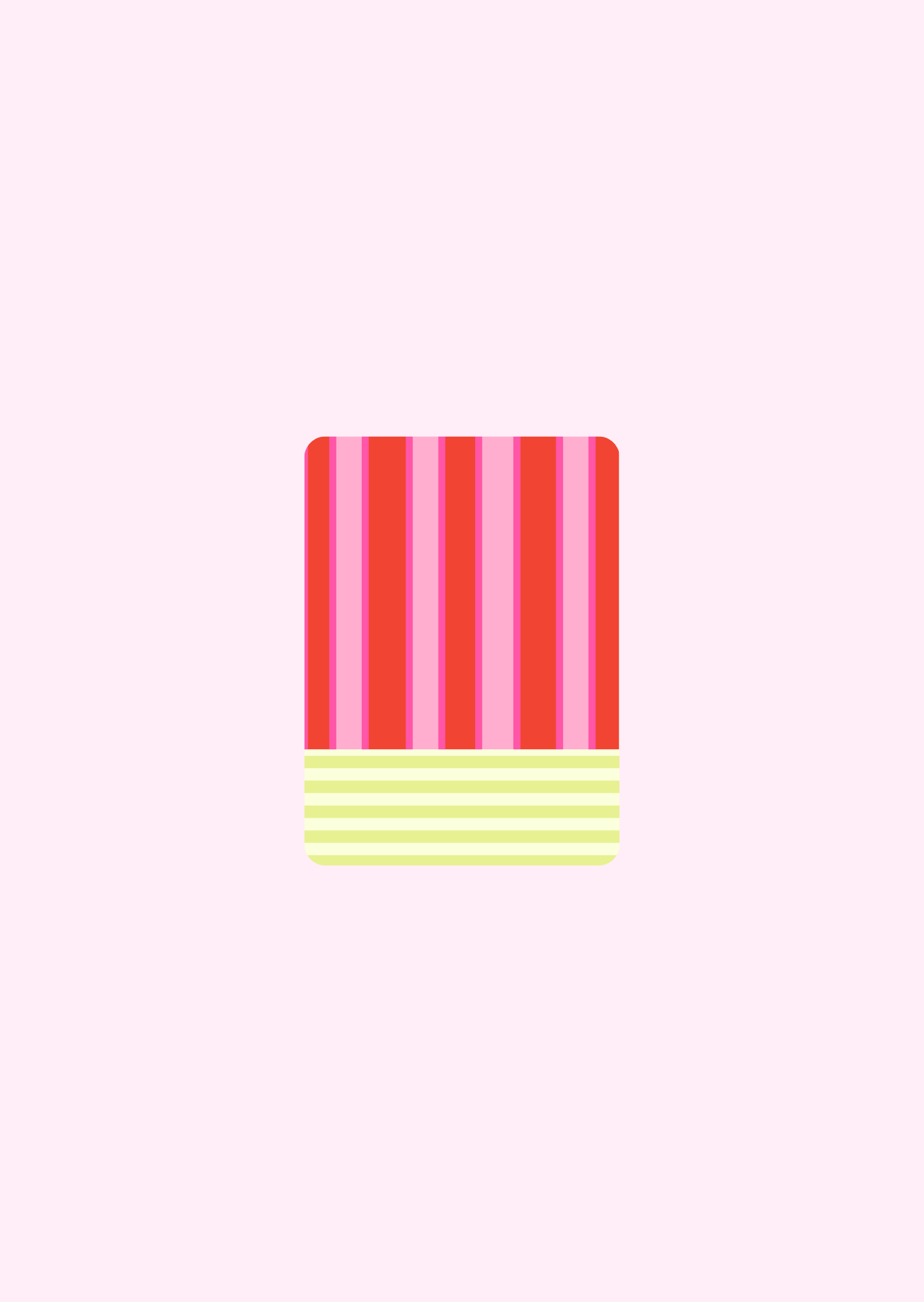 Summer Stripes - Kindle Inserts