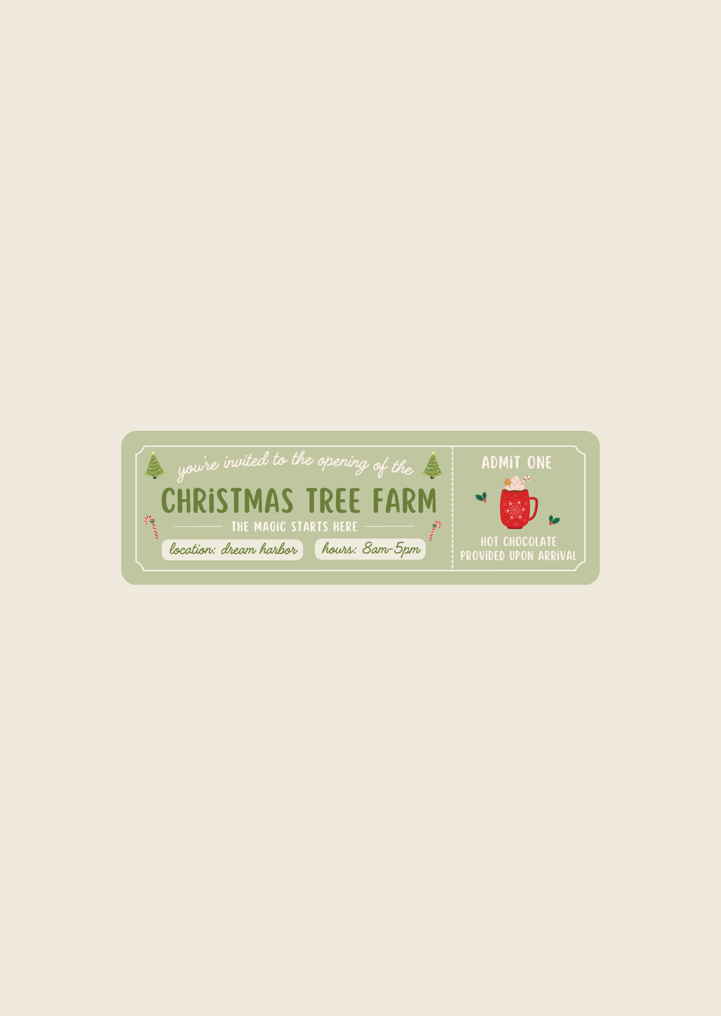 Christmas Tree Farm - Bookmarks