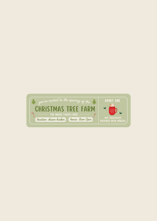 Christmas Tree Farm - Bookmarks