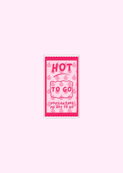 Hot To Go - Sticker