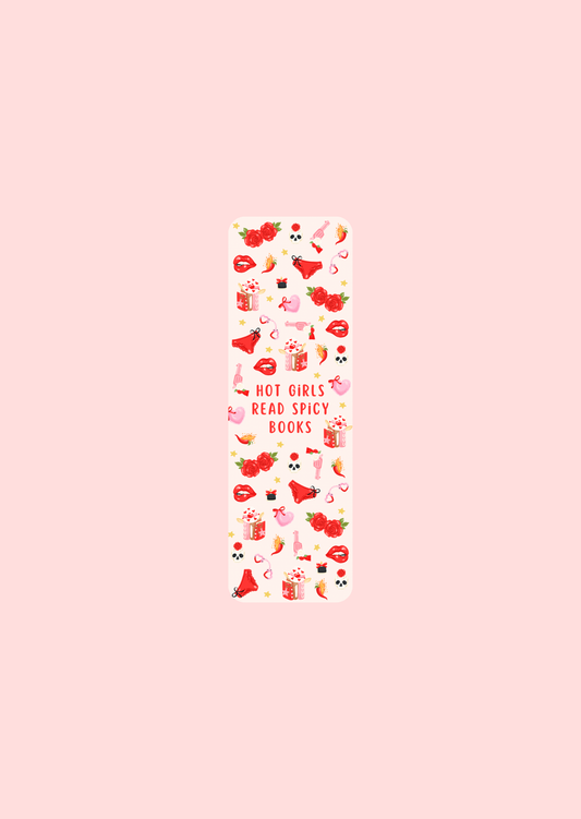 Hot Girls Read Spicy Books - Bookmarks