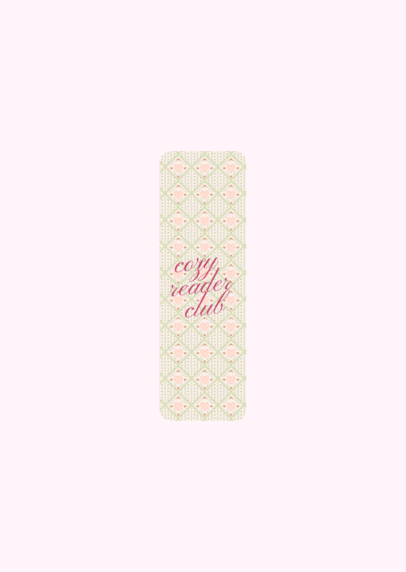 Cozy Reader Club - Bookmarks