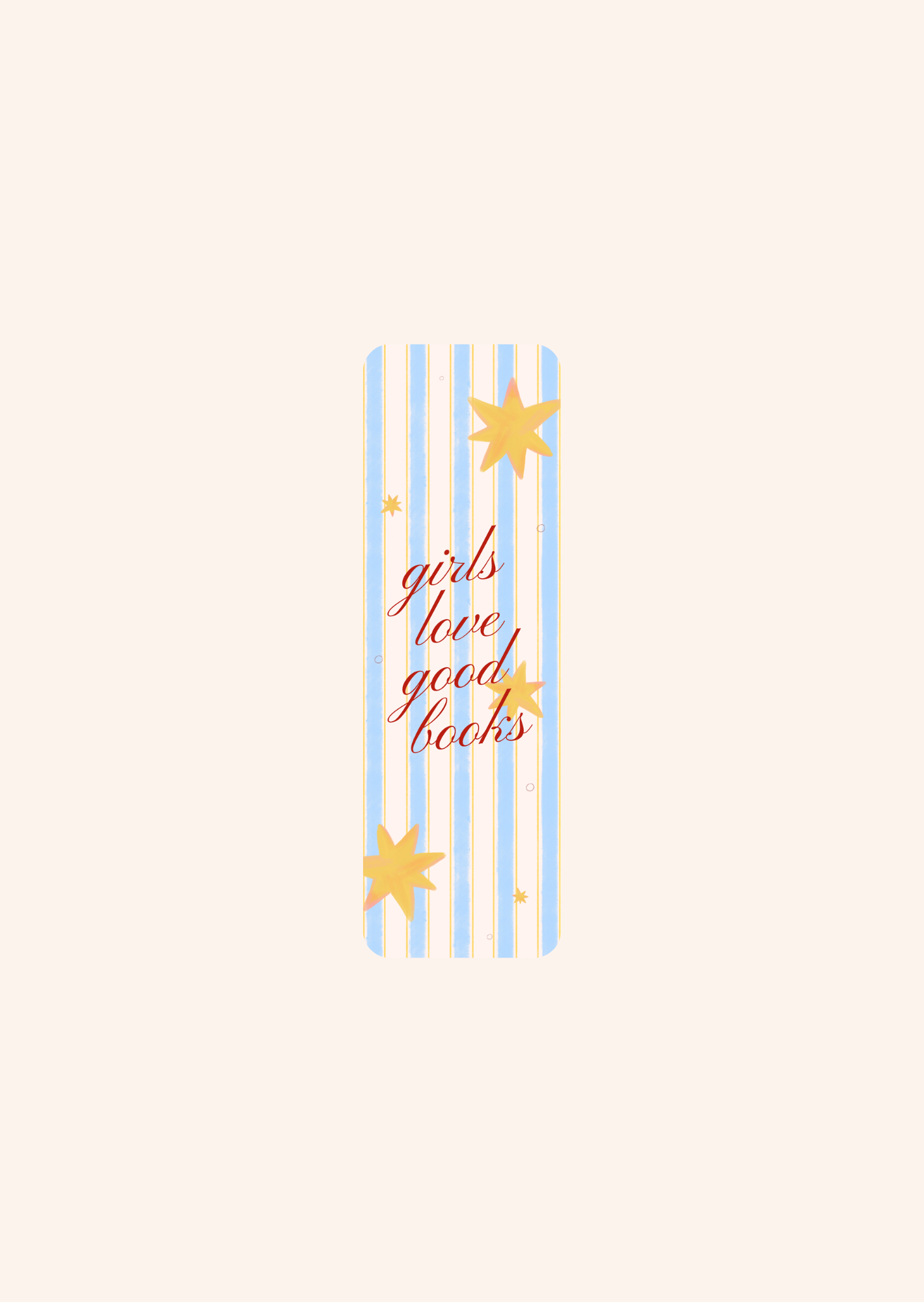 Girls Love Good Books - Bookmarks