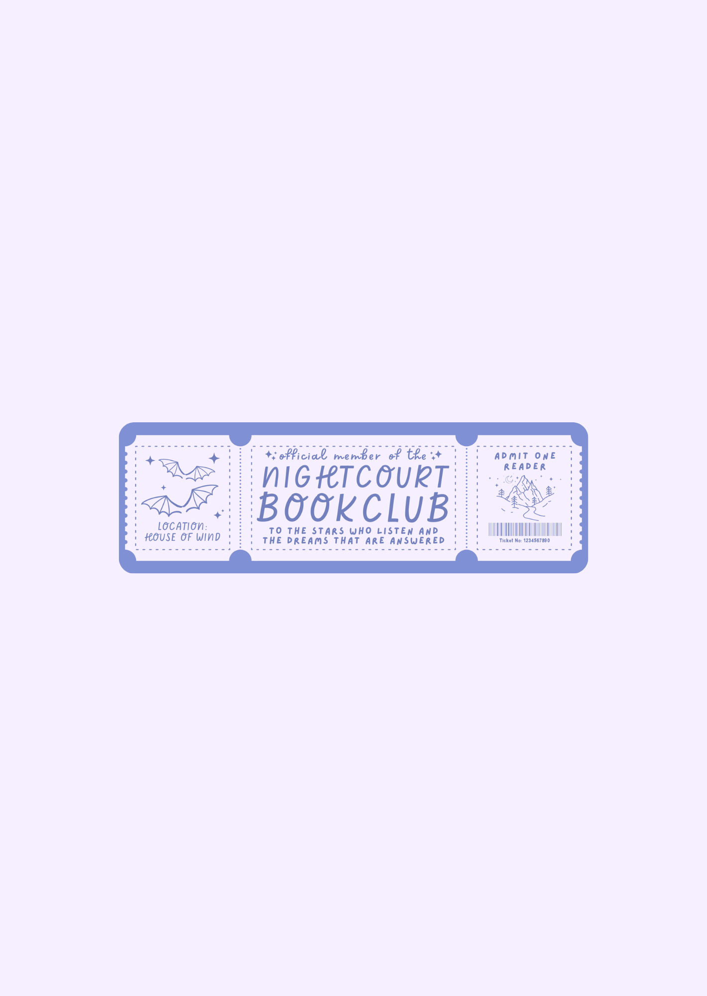 Night Court Book Club - Bookmarks