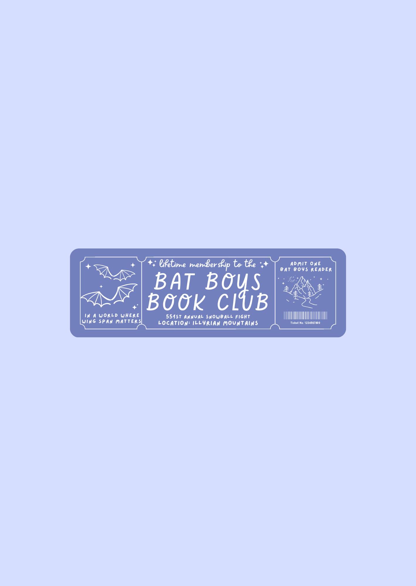 Bat Boys Book Club - Bookmarks