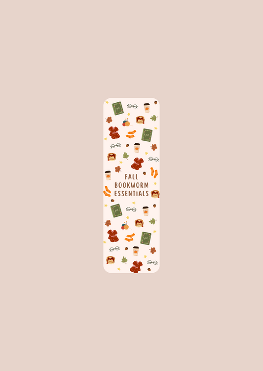 Fall Bookworm Essentials- Bookmarks