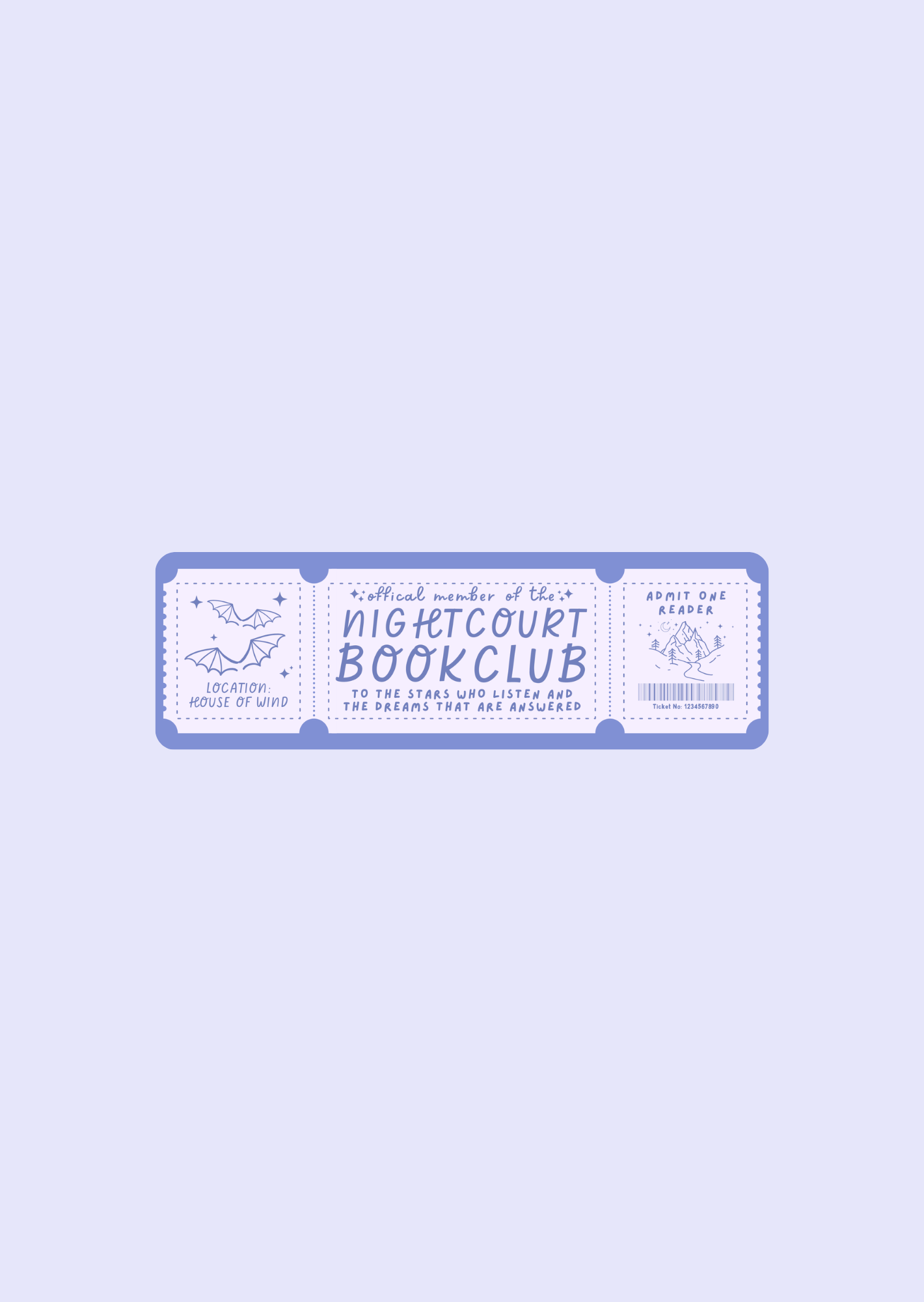 Night Court Book Club - Bookmarks