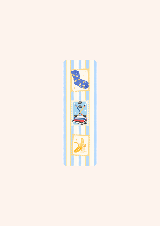 Heated Rivalry Stamps - Bookmarks