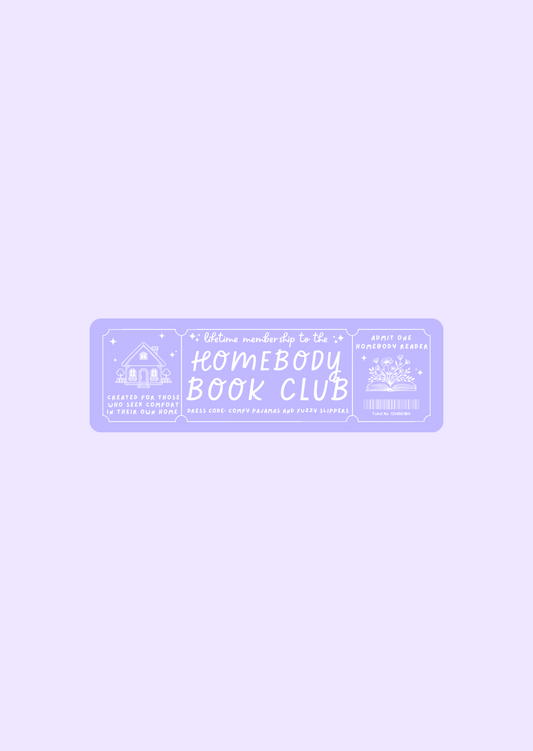 The Homebody Book Club - Bookmarks