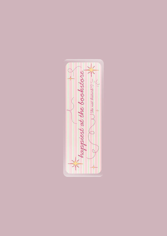 Happiest At The Bookstore - Bookmarks