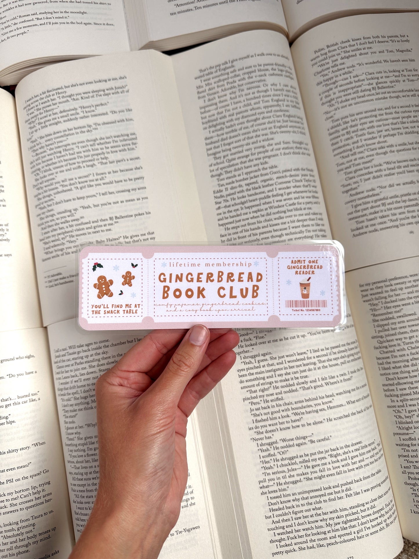 Gingerbread Book Club - Bookmarks