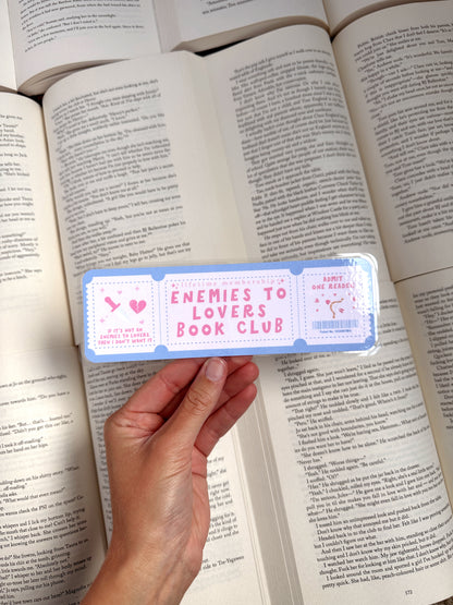 Enemies to Lovers Book Club - Bookmarks