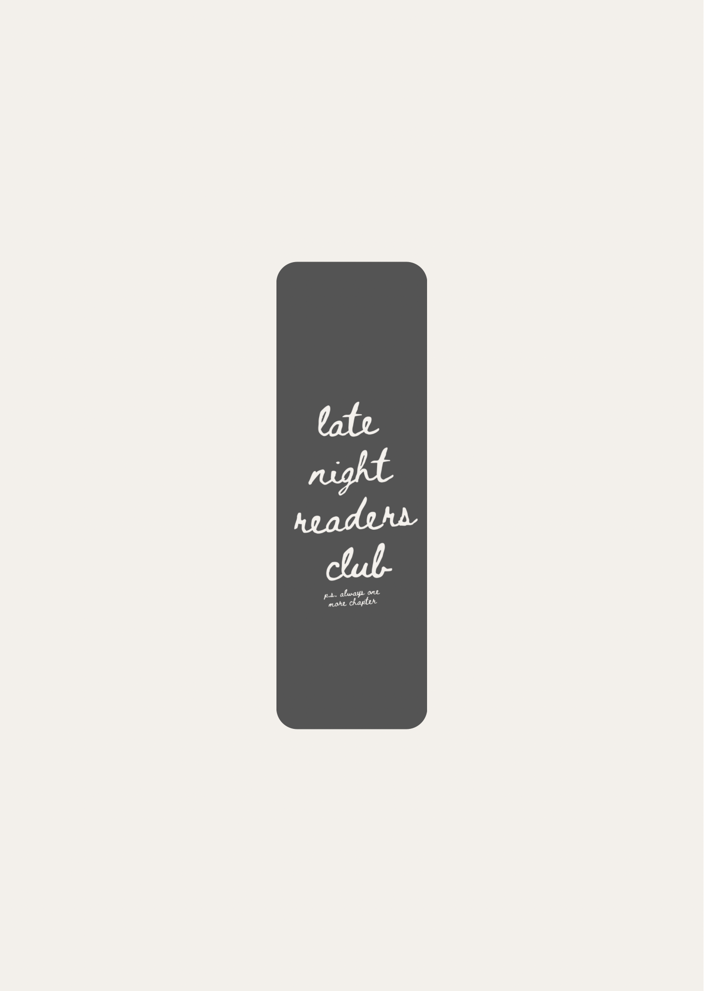 Late Night Readers Club - Bookmarks