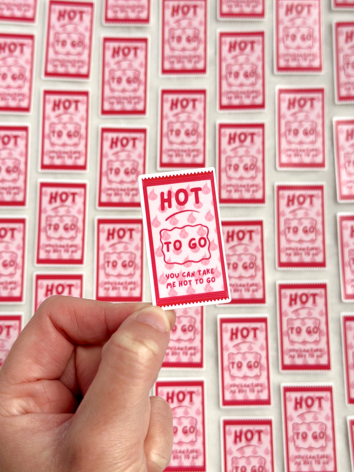 Hot To Go - Sticker