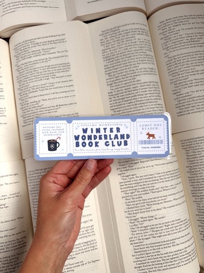 Winter Wonderland Book Club - Bookmarks