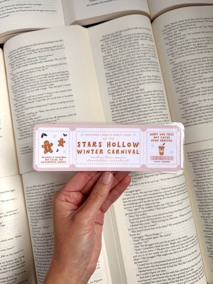 Stars Hollow Winter Carnival - Bookmarks