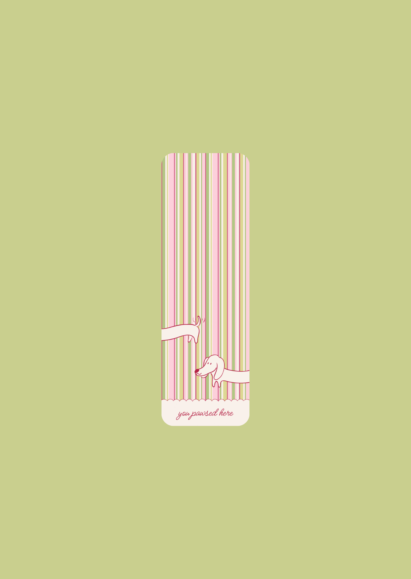 You Pawsed Here - Bookmarks