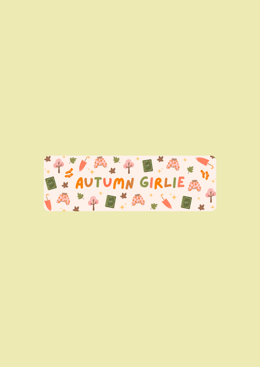 Autumn Girlie - Bookmarks