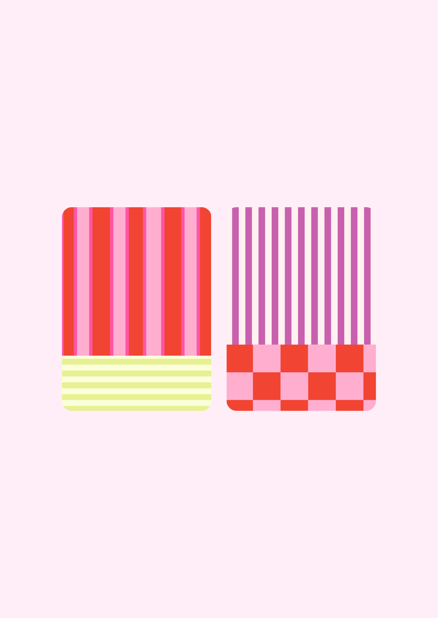 Summer Stripes - Kindle Inserts