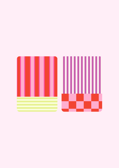 Summer Stripes - Kindle Inserts