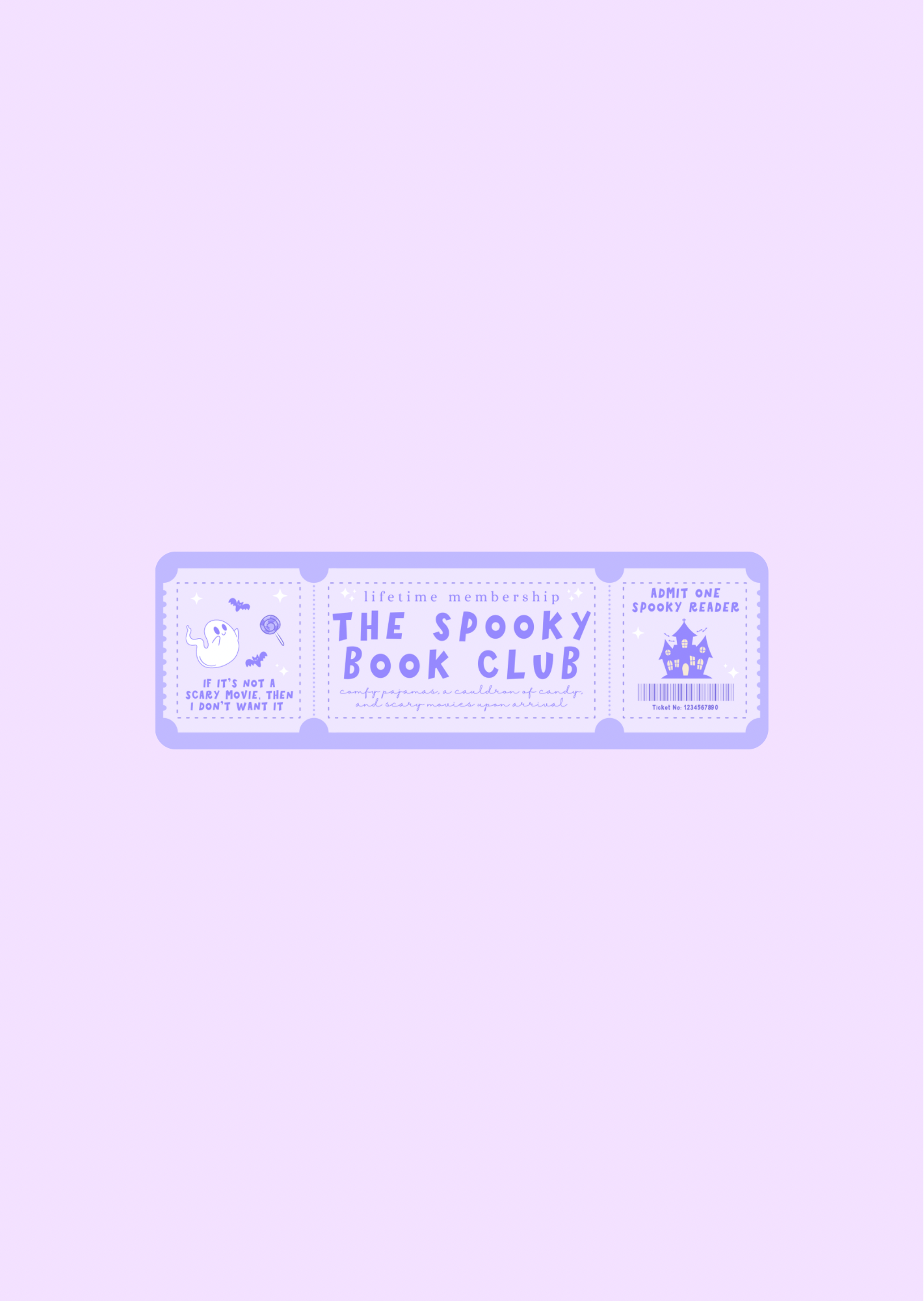 The Spooky Book Club - Bookmarks