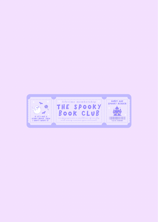 The Spooky Book Club - Bookmarks