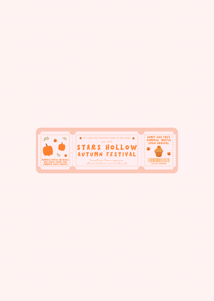 Stars Hollow Autumn Festival - Bookmarks