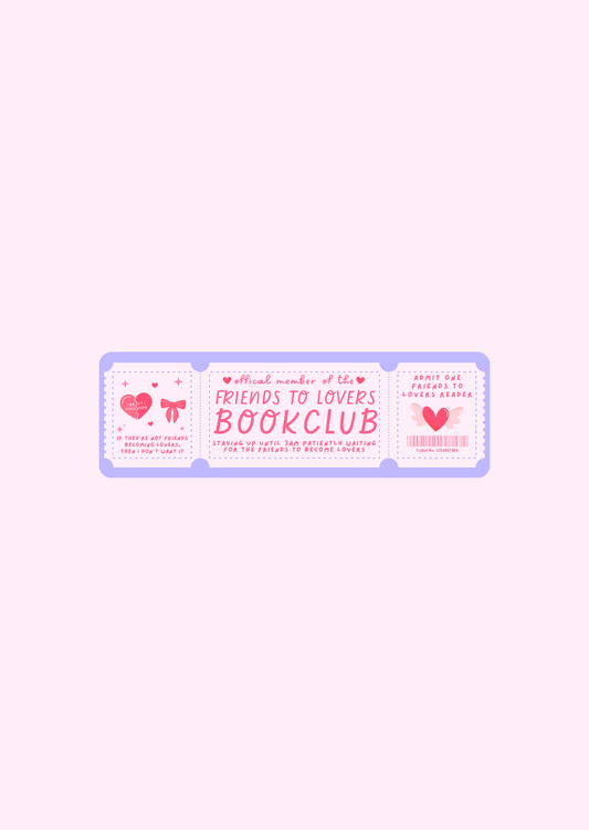 Friends to Lovers Book Club - Bookmarks