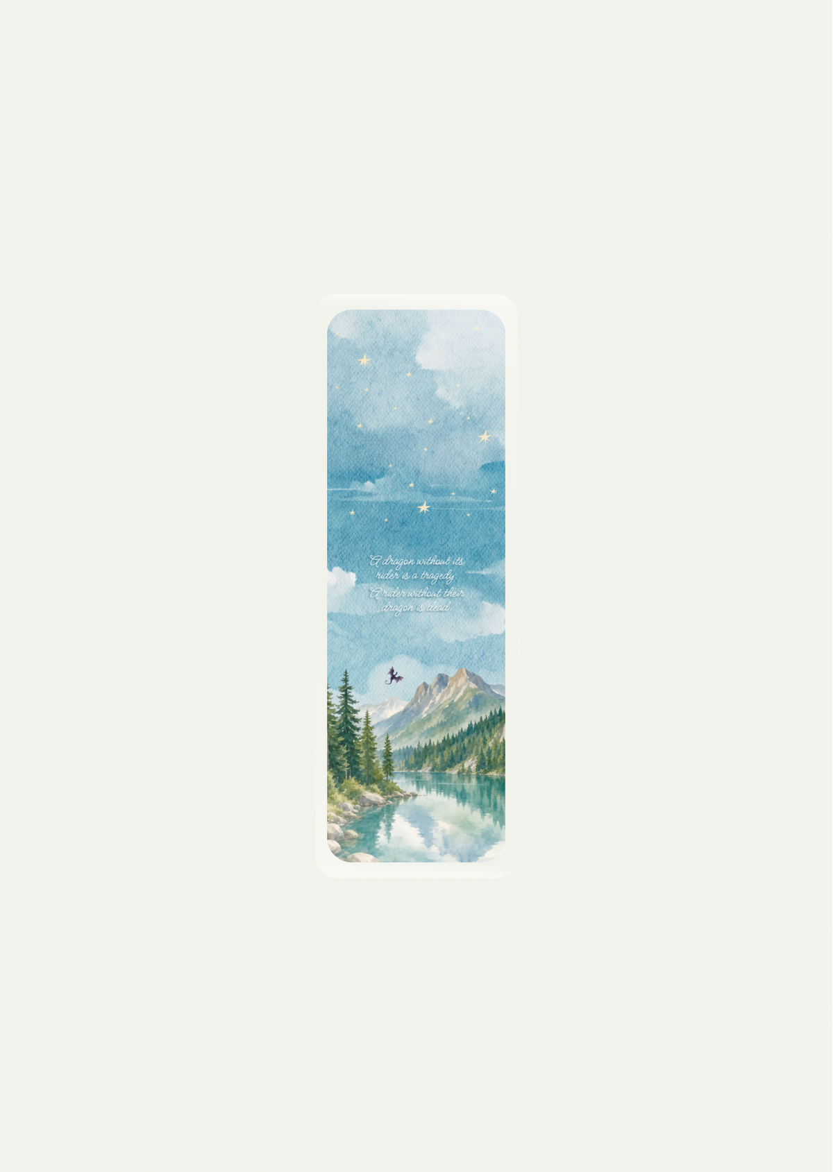 A Dragon Without Its Rider Is A Tragedy Quote - Bookmarks